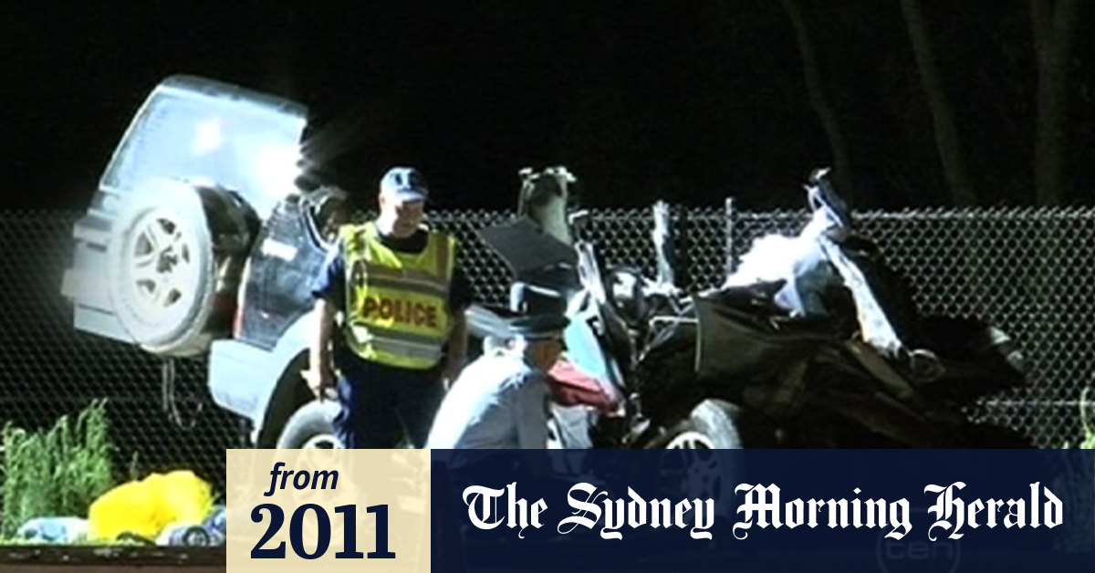 Video Two dead after street sweeper crash